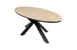 Ovale tuintafel Cyprus 280 cm | Wood | Polywood & Aluminium