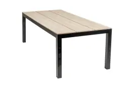 Tuintafel Cyprus 225x100cm | Wood | Polywood & Aluminium