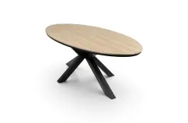 Ovale tuintafel Cyprus 280 cm | Wood | Polywood & Aluminium