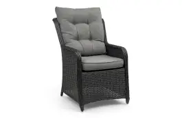 Dining tuinstoel Dublin | Black | Wicker 