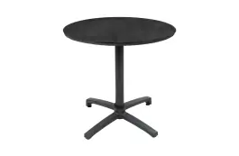 Inklapbare terrastafel Gent ø80cm | Black