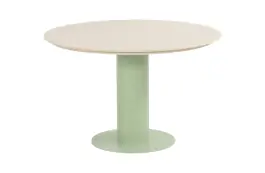 Tuintafel Girona ø120cm | Soft Green & Beige | Hartman