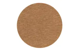 Rond buitenkleed Gisborne ø160cm | Naturel Coconut 