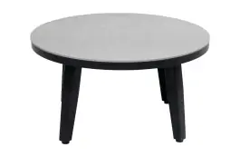 Bijzettafel Mykonos ø58cm | Beton | Aluminium & Kunststof | Normin