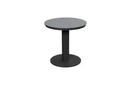 Loungetafel Barletta ø45cm | Desert Pearl & Black