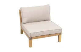 Middenelement Kent | Loungestoel | Sand | Acacia