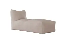 Outdoor Zitzak Ligbed | Laui Lounge | Taupe