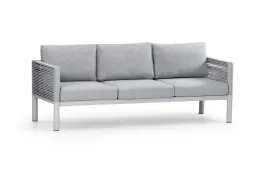 Loungebank Cuba | 3-persoons | Sand | Rope & Aluminium