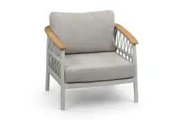 Loungestoel Capri | Naturel & Cream