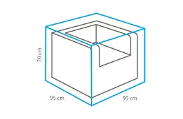 Outdoor Covers Loungestoel beschermhoes | 95x95x70cm