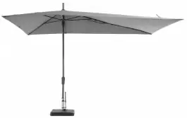 Madison Parasol | Asymetric Sideway | Light Grey | 220x360cm