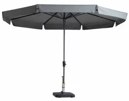 Madison Parasol | Syros Luxe Round | Light Grey | ∅350cm