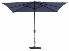 Madison Parasol | Syros Luxe Square | Safier Blue | 280x280cm
