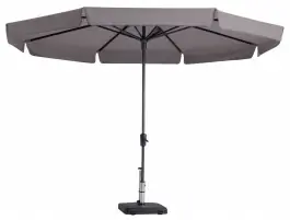 Madison Parasol | Syros Luxe Round | Taupe | ∅350cm