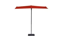Madison Parasol | Sun Wave | Brick Red | 270x150cm