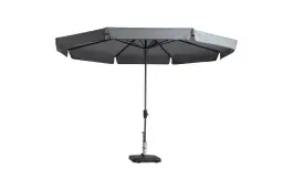 Madison Parasol | Syros Luxe Round | Light Grey | ∅350cm