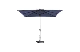 Madison Parasol | Syros Luxe Square | Safier Blue | 280x280cm