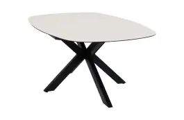 Tuintafel Malaga 180x115 cm | Black & Cerra Vetro