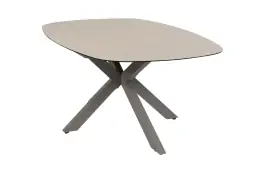 Tuintafel Malaga 180x115 cm | Camel & Cerra Vetro