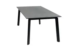 Tuintafel Malta 220x100cm | Black | Keramiek