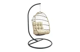 Hang Ei Malta | Sand & Black | Rope & Aluminium