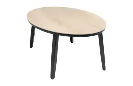 Bijzettafel Mykonos Ovaal 120x75cm  | Wood | Aluminium & Kunststof | Normin