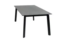 Tuintafel Malta 220x100cm | Black | Keramiek