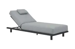 Ligbed Ostuni | Crepe Grey & Black