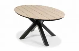 Ovale tuintafel Cyprus 220cm | Wood | Polywood & Aluminium