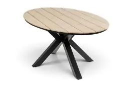 Ovale tuintafel Cyprus 220cm | Wood | Polywood & Aluminium