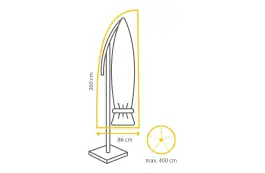 Outdoor Covers Parasol beschermhoes | 260x60/86cm