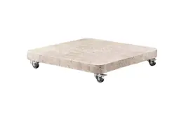 Parasolvoet Venezia Round Edge 120KG | Beige | Graniet | Platinum