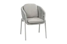 Dining tuinstoel Porto | Naturel & Cream