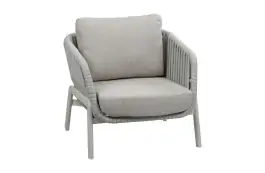 Loungestoel Porto | Naturel & Cream