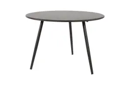 Bijzettafel Rafael ø60cm | Black | Metaal | Lesli Living