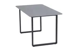 Lounge Dining tuintafel Reims 130x70cm  | Black & Armon Dark
