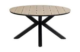 Ronde tuintafel Cyprus ø150cm | Wood | Polywood & Aluminium