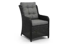 Dining tuinstoel Sevilla | Black | Wicker