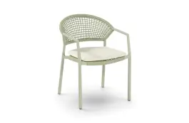 Stapelbare tuinstoel Taragona | Soft Green | Rope | Hartman