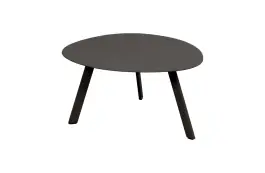 Bijzettafel Tiki 55x46x28cm | Black | Lesli Living