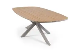 Tuintafel Cadiz 240x115cm | Tecon Teak & Camel