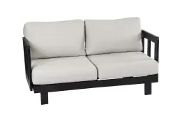 2-persoonsbank Tulum | Black | Aluminium