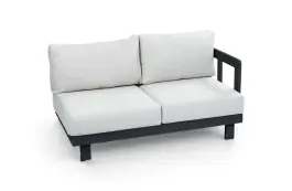 Bankdeel Tulum | Links | Black & Beige