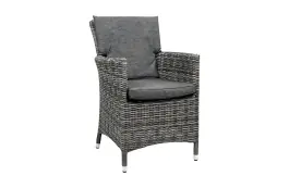 Dining tuinstoel Verone | Ash Grey | Wicker