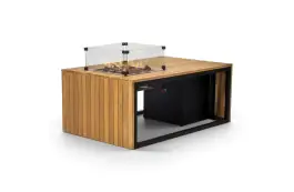 Vuurtafel Mida 120x80cm | Black | Enjoyfires
