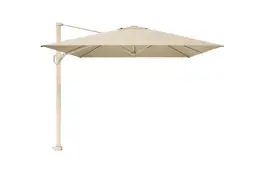 Zweefparasol Challenger Premium 400x300cm | Sandstone & Champagne | Platinum