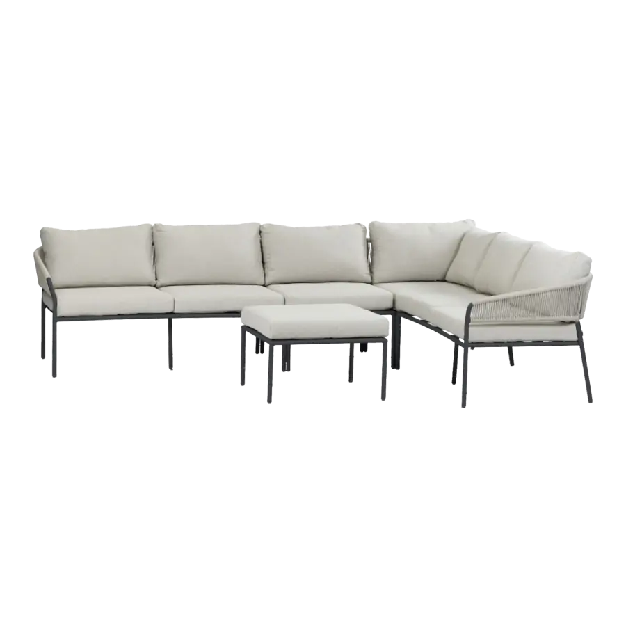 Elvira-Black-hoge loungeset-modern-hoge zit-4-seizoenen-tuinmeubelen