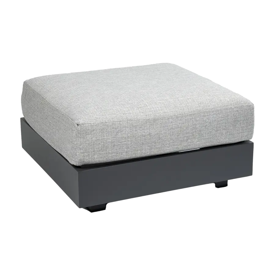 Fosega moderne hocker van aluminium - 4 seizoenen tuinmeubelen