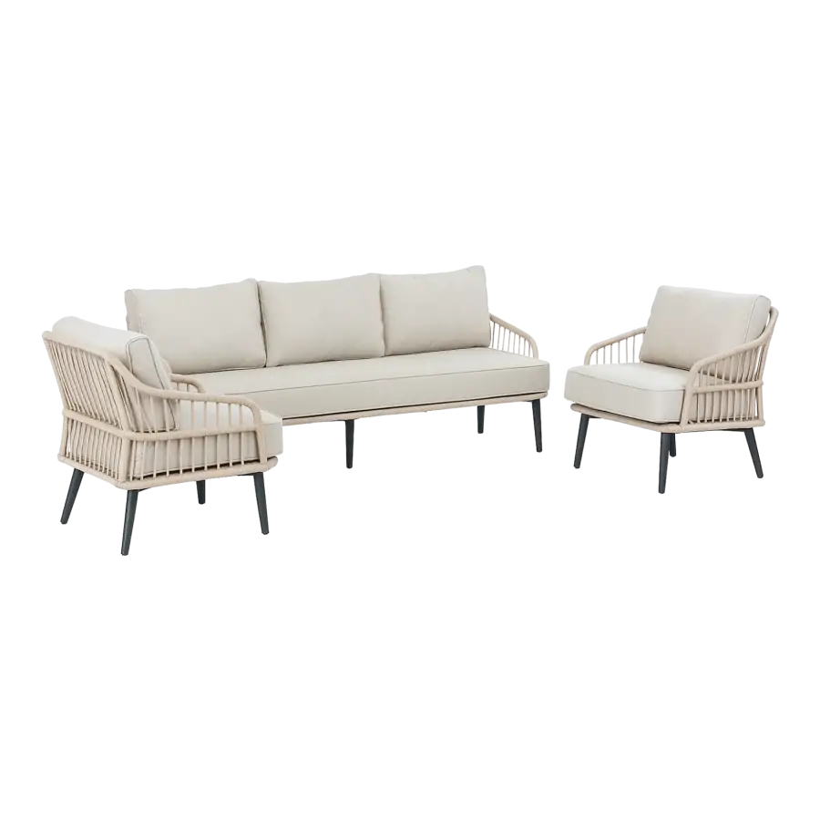 isabel sand loungebankset