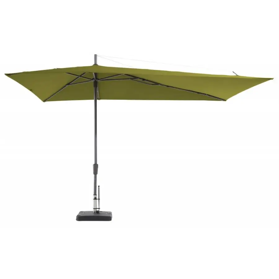 Madison Parasol | Asymetric Sideway | Sage Green | 220x360cm 